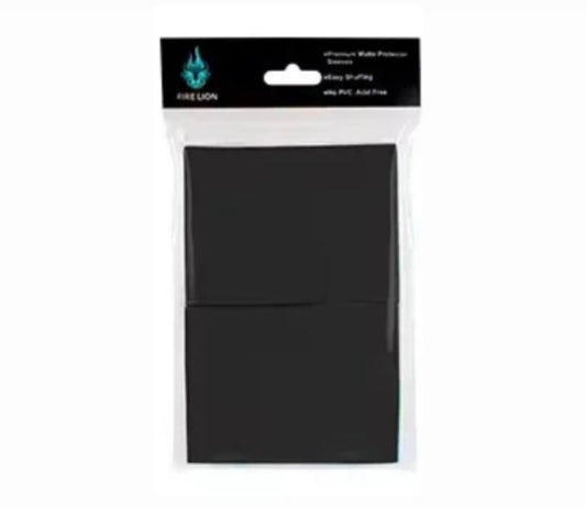 100 buste protettive nere dimensioni standard