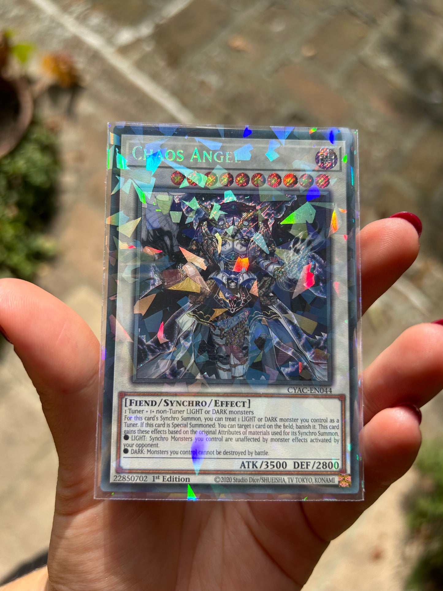 Holographic sleeves (perfect fit yugi) (15 sleeves)