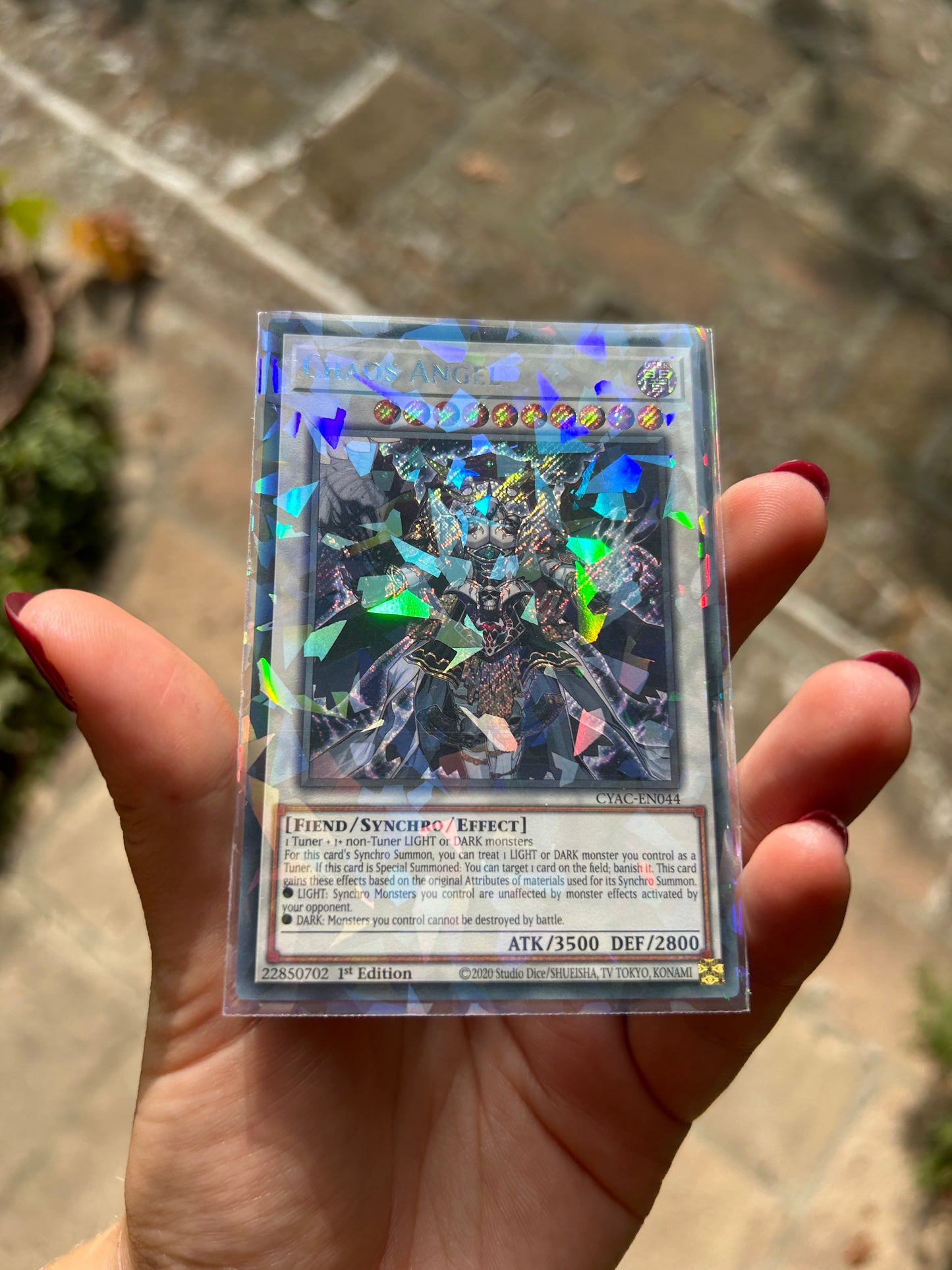 Holographic sleeves (perfect fit yugi) (15 sleeves)