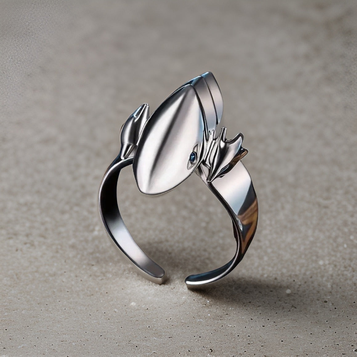 Blue-Eyes White Dragon Ring